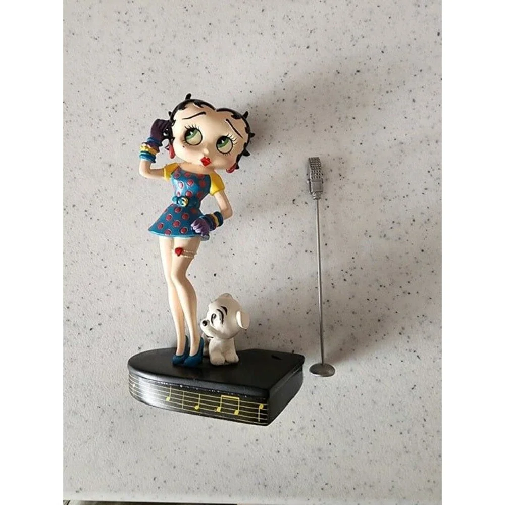 Betty Boop & Pudgy Danbury Mint Statue Figurine 7